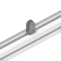 64-100-0 MODULAR SOLUTIONS PANEL CLAMP GLASS PANEL CLAMP